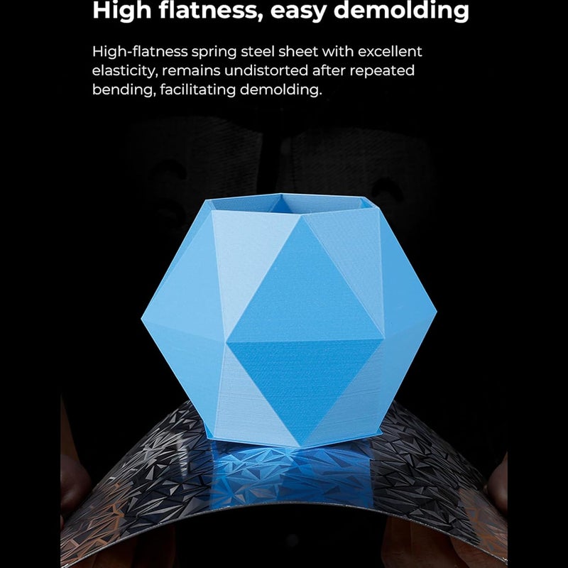 KOYOFEI مجموعة لوحة الطباعة المزدوجة الجانبين من كرياليتي لطابعة Ender 3 V3 SE، لوحة بناء مطلية PEI مزدوجة الجوانب لطابعة Ender 3 KE، Ender 3 S1، Ender 5 S1، K1، Ender 3 بحجم 235x235 مم - Image 5